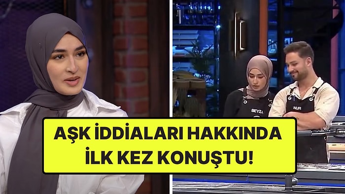 MasterChef Beyza, Onur'la Aşk Yaşadığı İddialarına Son Noktayı Koydu