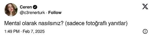 Kullanıcılar da mental durumlarının görsellerle anlattı😂. Peki kim, hangi görselleri kullanmış?