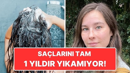 Saçlarını Tam 1 Yıldır Yıkamayan Kadın: "Saçlarım Hiç Olmadığı Kadar Güzel ve Sağlıklı!"