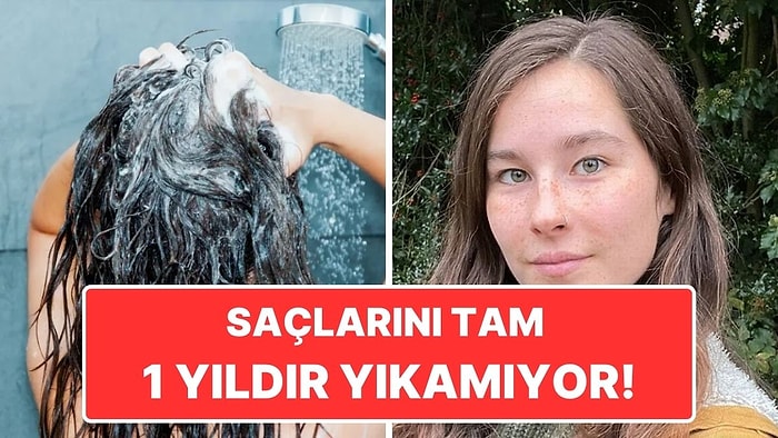 Saçlarını Tam 1 Yıldır Yıkamayan Kadın: "Saçlarım Hiç Olmadığı Kadar Güzel ve Sağlıklı!"