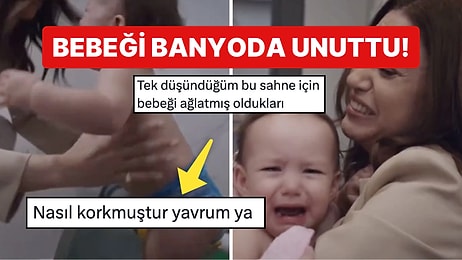 Kızılcık Şerbeti'nde Bebeğin Banyoda Unutulduğu için Hüngür Hüngür Ağladığı Sahne Tepki Çekti!