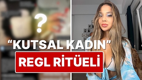 ChatGPT'ye Sordu: OnlyFans Fenomeni Merve Taşkın Para ve Bolluk İçin Yaptığı "Regl Ritüelini" Gösterdi!