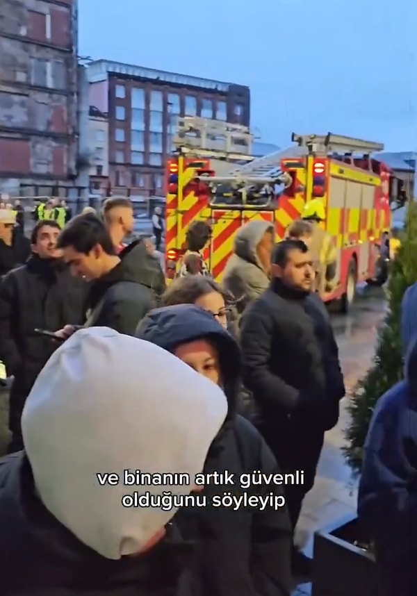 Mine Kavasoğulları o anlarda tüm önlemlerin alındığı ve kimseye zarar gelmeden herkesin aşağıya inebildiğini, ekiplerin de kısa sürede olay yerine geldiğini aktarmıştı.