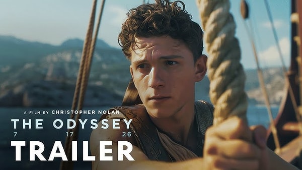 2026 yılında yayınlanacak The Odyssey filmi için hazırlıklar sürüyor. Christopher Nolan'ın yönetmen koltuğunda oturacağı filmin kadrosunda birbirinden ünlü isimler yer alıyor.