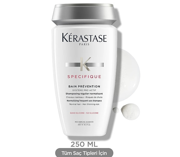 12. Kerastase Specifique Bain Prevention Dökülme Karşıtı Şampuan 250 ml