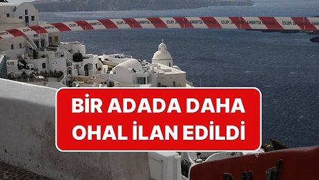 Ege'deki Depremler Nedeniyle Bir Adada Daha OHAL İlan Edildi