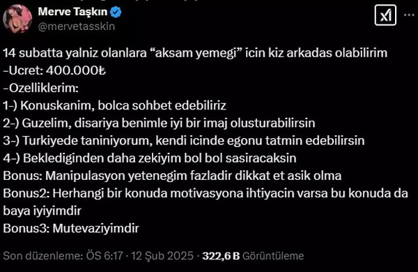 İşte o ilan: