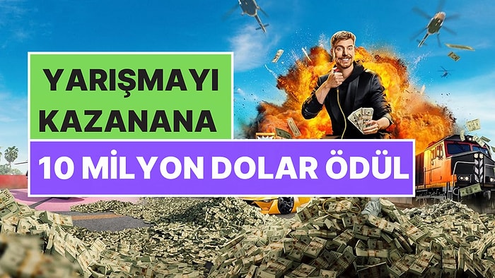 Tarihe Geçen Ödül! Ünlü YouTuber MrBeast Yarışma Programı Beast Games'i Kazanana 10 Milyon Dolar Gönderdi