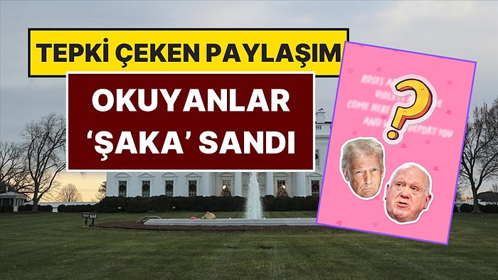 Beyaz Saray’ın Yasadışı Göçmen Vurgulu Şiirli Sevgililer Günü Paylaşımı Sosyal Medyayı Çılgına Çevirdi