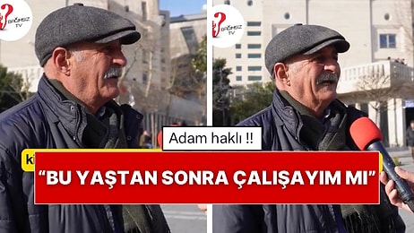 Emekli Vatandaş Torununa Harçlık Veremediği İçin Sokak Röportajında İsyan Etti: “Bu Yaştan Sonra Çalışayım mı”