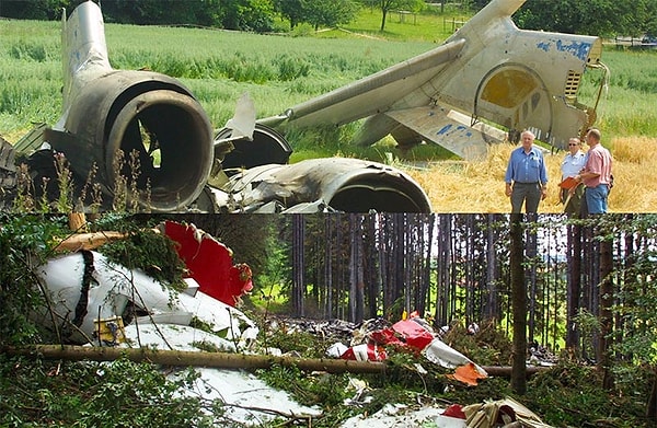 Tupolev havada parçalara ayrılırken, Boeing 757 ise kontrolünü kaybederek yakınlardaki bir ormanlık alana düştü. Her iki uçakta bulunan toplam 71 kişi yaşamını yitirdi.