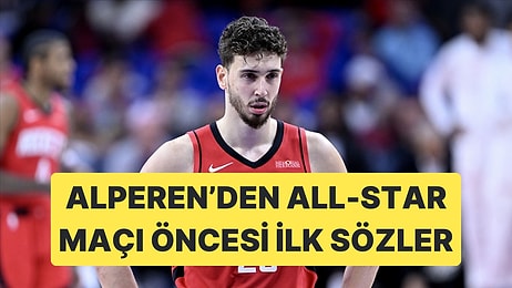 NBA All-Star Maçı Öncesi Yapılan Antrenmanda Alperen Resmi Hesaba Konuştu