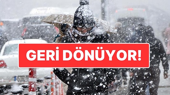 Meteoroloji Uzmanı Açıkladı: İstanbul’a Kar Geri Dönüyor