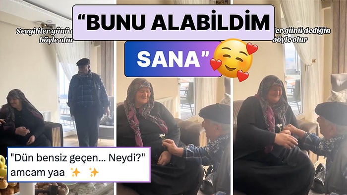 En Tatlı Kutlama: Sevgililer Günü'nde Eşi İçin Papatya Toplayan Amcanın Sürprizi İçinizi Isıtacak