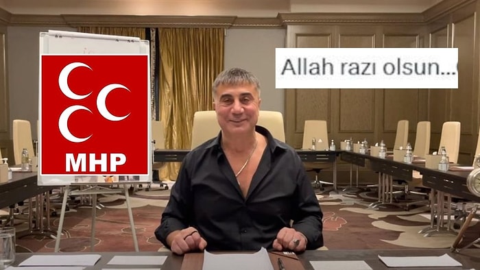 MHP Genel Başkan Yardımcısından Sedat Peker’e Teşekkür: Sedat Peker’in Yardımına ‘Allah Razı Olsun’ Dedi