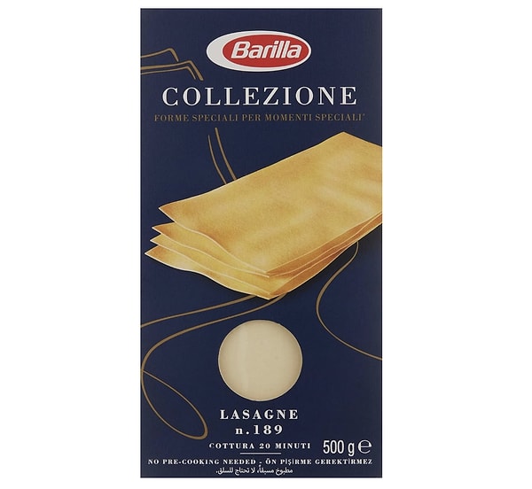 7. Barilla Lazanya (Lasagne) Makarna (500 g)