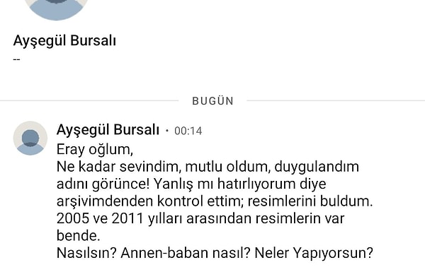 Tabii meslek hayatında binlerce çocuğu tedavi etmiş biri olarak yıllar önceki hastasını hatırlaması da takdir topladı.