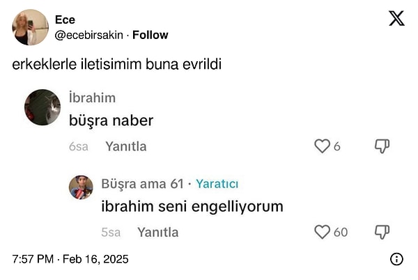 Büşra az sakin...