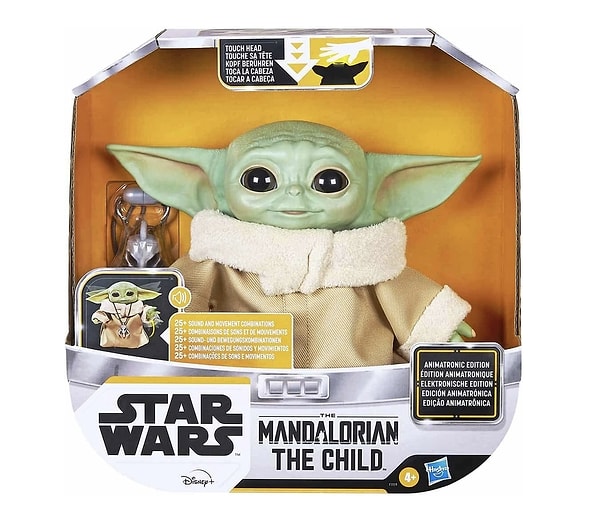 7. Star Wars The Child Animatronic Baby Yoda F1119