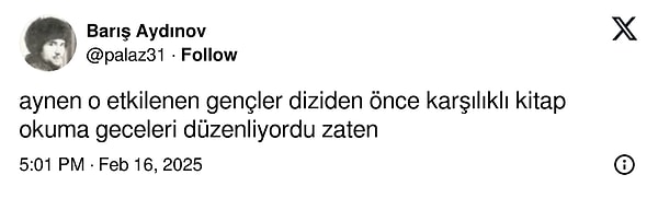 Tabii tüm bu şiddet sarmalından tek bir dizinin sorumlu tutulmasına tepki gösterenler de oldu.