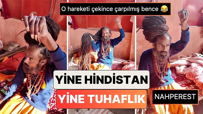 Hindistan'ın Tuhaflıkları Bitmiyor: 'Tanrı'ya Bağlılığını Göstermek İçin 5 Yıldır Kolunu İndirmeyen Adam