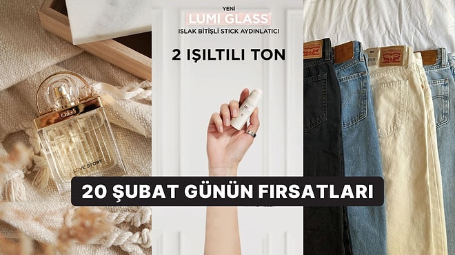 Bugün İndirimde Neler Var? Levi's Jean Modellerinden En Sevilen Parfümlere 20 Şubat 2025 Günün Fırsatları