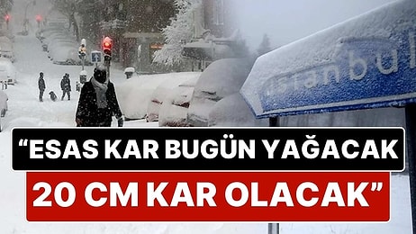 Yarın Okullar Tatil mi? Meteoroloji Uzmanından Kar Yağışı Uyarısı: “İşiniz Yoksa Evden Çıkmayın”