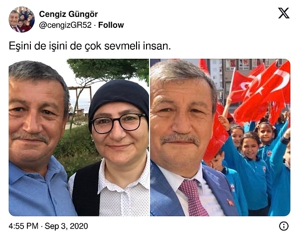 Eşine de işini de olan aşkını her paylaşımında dile getiriyor.