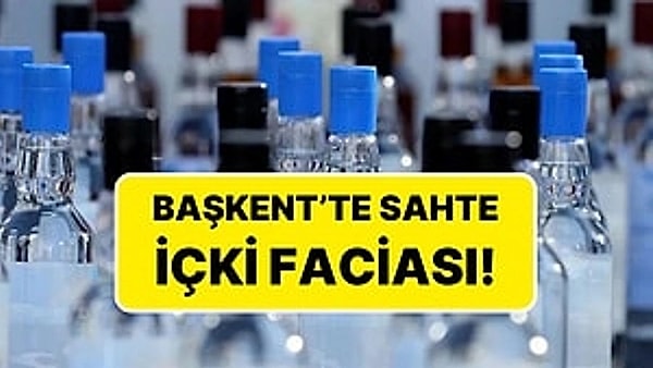 Sahte içki yine can aldı. Başkent'te sahte içkiden yaşamını yitirenlerin sayısı 63'e yükseldi. Yoğun bakımdaki 36 kişinin tedavisi devam ediyor.