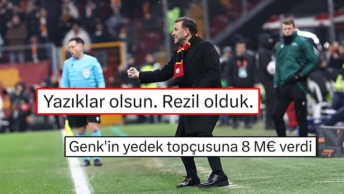 Avrupa Ligi Macerasını Noktalayan Galatasaray'a Taraftarından Gelen Tepkiler