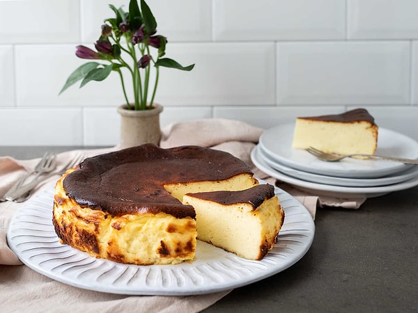 6. Fit San Sebastian Cheesecake