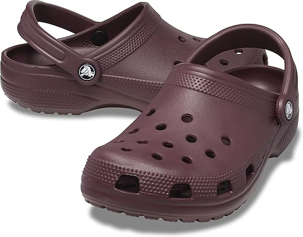 Crocs Classic Dark Cherry Unisex Sandalet