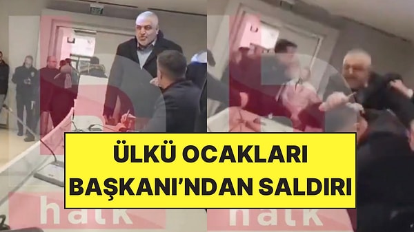 Yazar Caner Kara Ülkü Ocakları Başkanı’nın yumruklu saldırısına uğradı. MHP ve Ülkü Ocakları'na yönelik eleştirileriyle tanınan; katledilen Sinan Ateş'in arkadaşı olduğu öğrenilen Kara'ya saldırı anları ortaya çıktı.