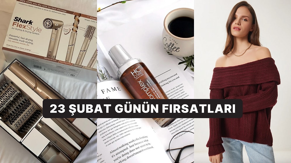 Bugün İndirimde Neler Var? Shark FlexStyle 5-in-1'den Calvin Klein Çantaya 23 Şubat 2025 Günün Fırsatları