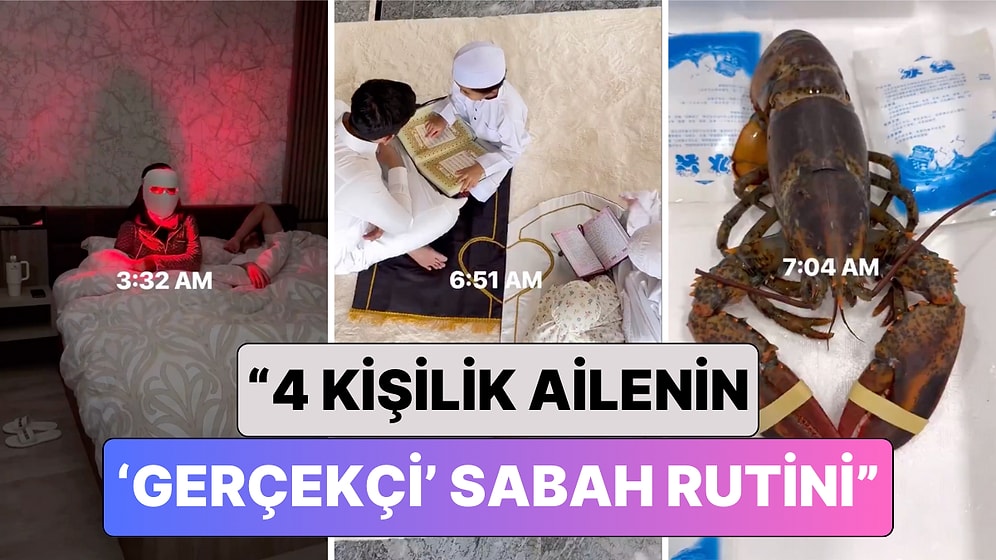 Bir İçerik Üreticisinin Dört Kişlik Bir Ailenin "Gerçekçi" Sabah Rutini Videosu Gerçekçiliğiyle Beyin Yaktı