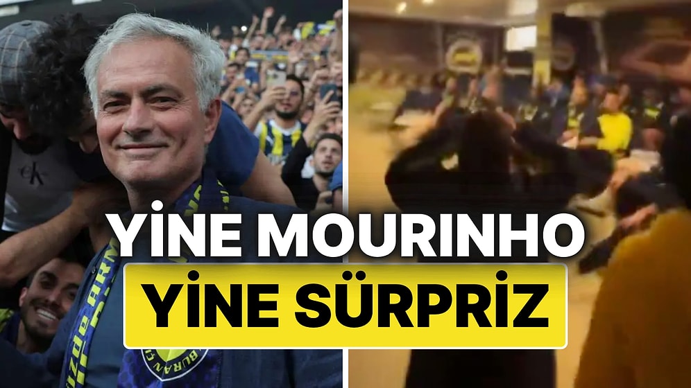 Derbi Öncesi Jose Mourinho’dan Minik Taraftarlara Büyük Sürpriz!