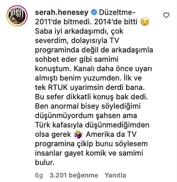 Geçtiğimiz günlerde ise bir sürpriz yaşandı! Instagram'da Erol ve Tarantino aşkını masaya yatıran @zeynebcetin adlı kullanıcıya Didem Erol'dan yepyeni bir açıklama geldi.