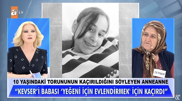 Zeynep Hanım, köyün okulundan daha önce de çocuğunu kaçırma girişiminde bulunan damadından şikayetçi oldu.