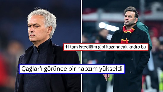 Kadroda Sürprizler Var: Dev Derbinin İlk 11'lerine Gelen Taraftar Tepkileri