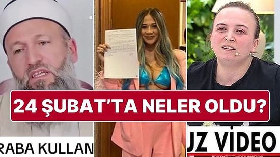 24 Şubat Pazartesi Akşamı Kaçırdığın Haberler