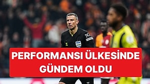 Merakla beklenen Galatasaray-Fenerbahçe derbisi adeta fare doğurdu. Golsüz ve pozisyonsuz maçın ardından hakem Vincic'in performansı övgü almayı başardı.