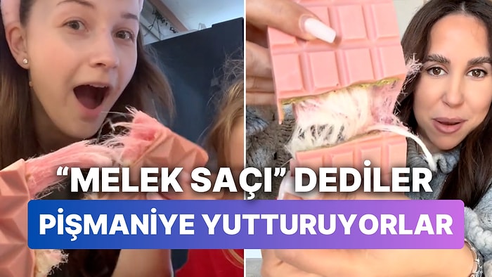 Pişmaniye Oldu Size Melek Saçı: TikTok'un Yeni Trendi Melek Saçlı Çikolata, Dubai Çikolatasını Unutturdu!