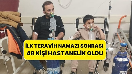 Teravih Namazı Esnasında Gaz Kaçağı: 48 Kişi Hastanelik Oldu