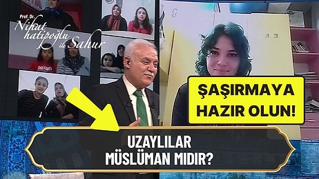 Ramazan'ın Habercisi Nihat Hatipoğlu'na Sorulmuş En Absürt Sorular