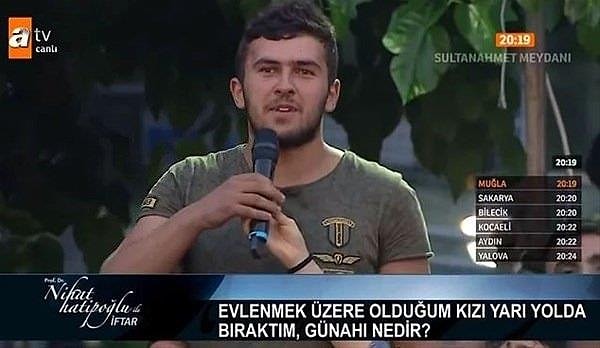 Biraz günah sanki...