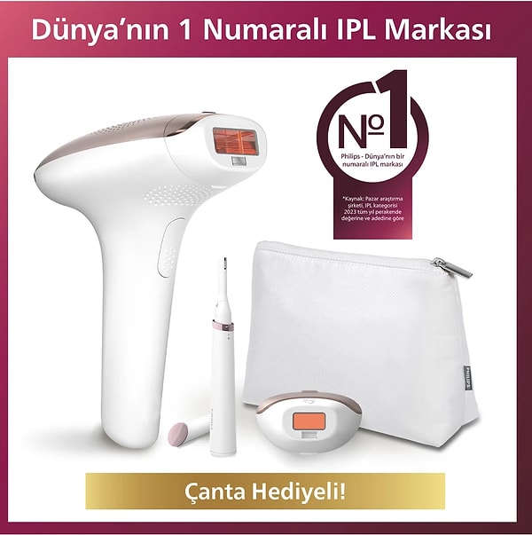 11. Philips - Lumea BRI921/00 Lazer Epilasyon IPL Tüy Alma Cihazı + Kaş Düzeltici