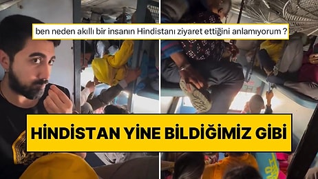 İğne Atsan Yere Düşmez: Hindistan’a Giden Türk Gezgin Tren Yolculuğunu Paylaştı