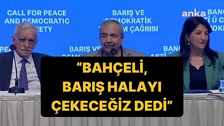 Sırrı Süreyya Önder'den Özel Açıklamalar: "Devlet Bahçeli Barış Halayı Çekeceğiz Dedi"