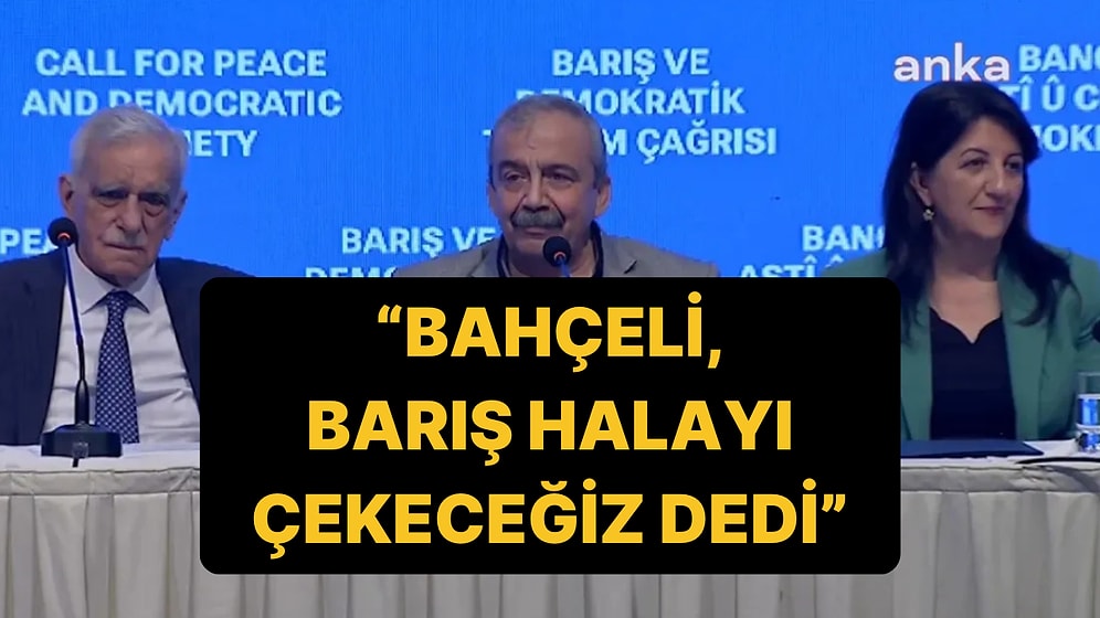 Sırrı Süreyya Önder'den Özel Açıklamalar: "Devlet Bahçeli Barış Halayı Çekeceğiz Dedi"