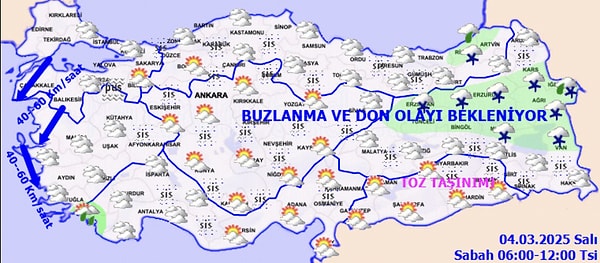 Meteoroloji uyardı: Toz taşınımına dikkat!